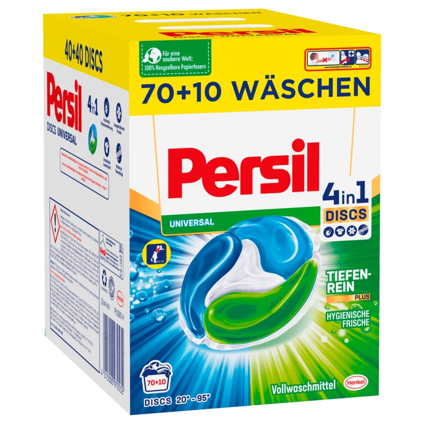 Persil Discs Universalwaschmittel 2kg, 80WL